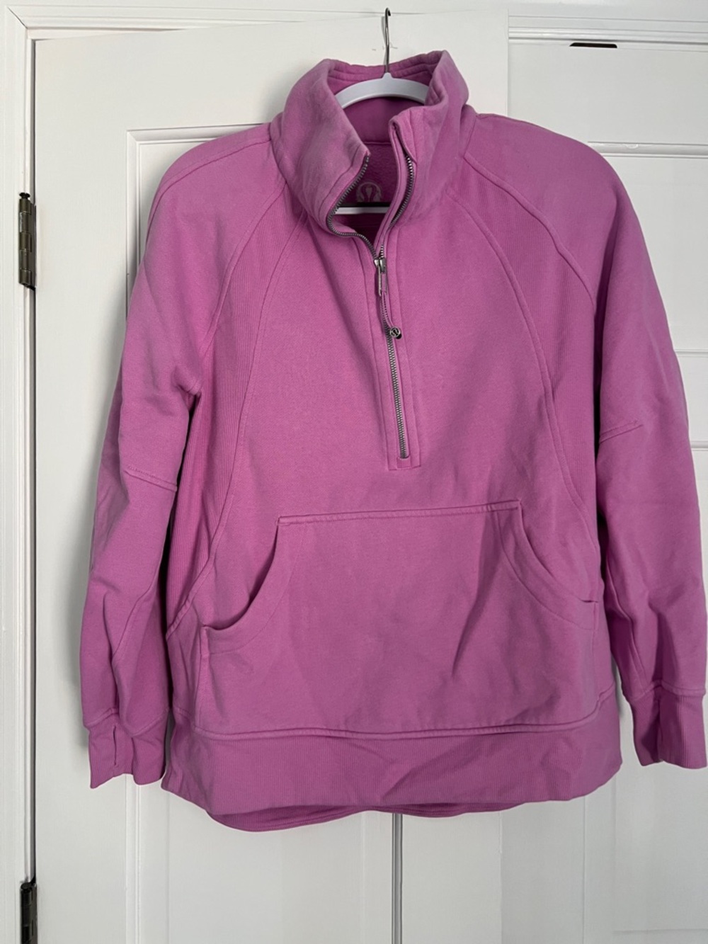 Lululemon scuba oversized funnel neck half zip